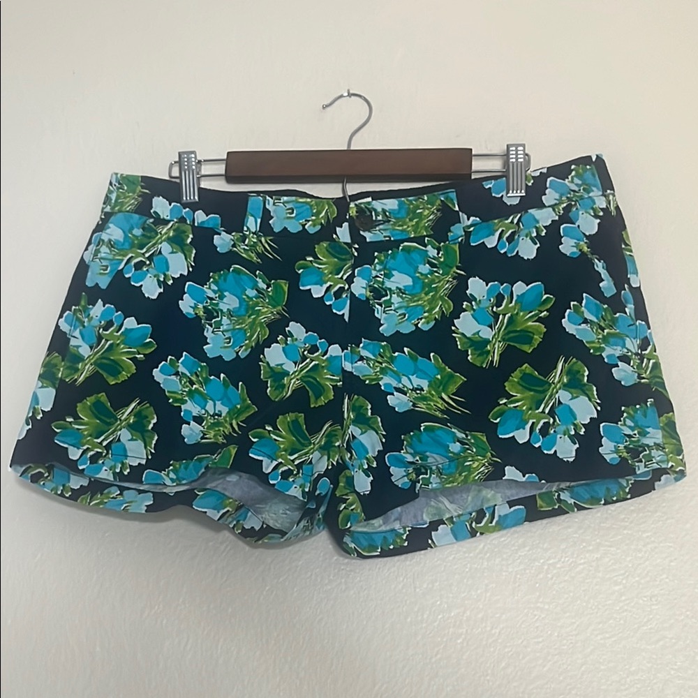 Merona Floral Women's 3” Shorts, Size 14 - Picture 2 of 9